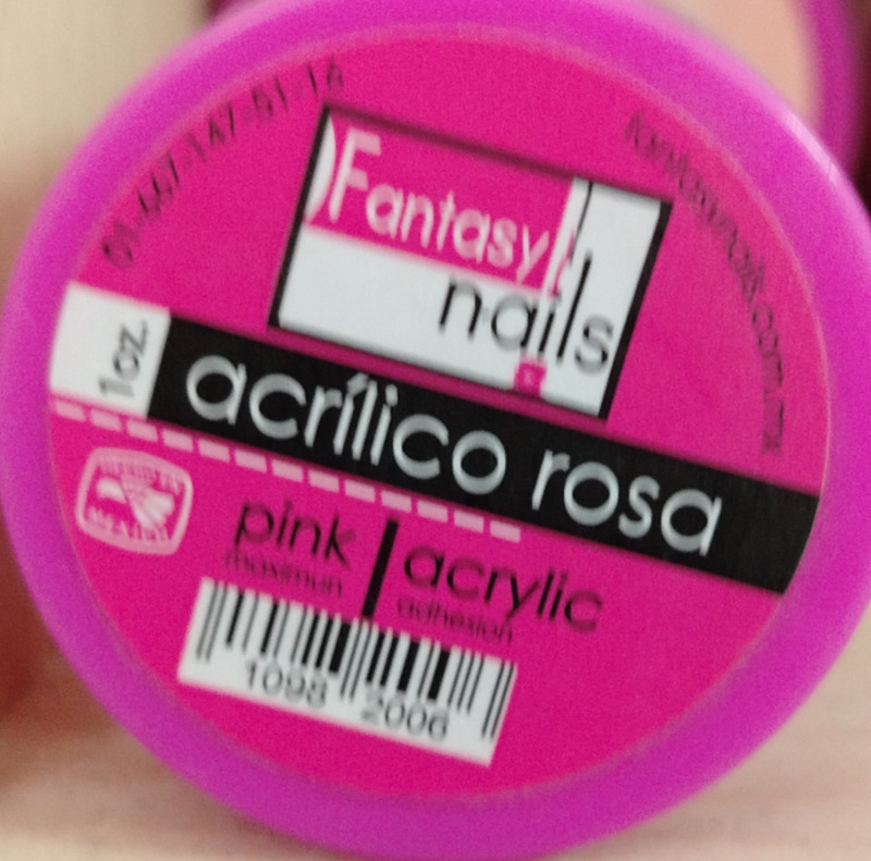 Acrílico rosa 1oz