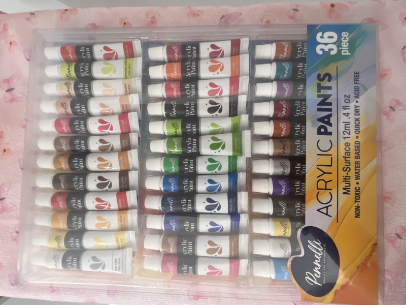 Acrylic Paints 36 piece