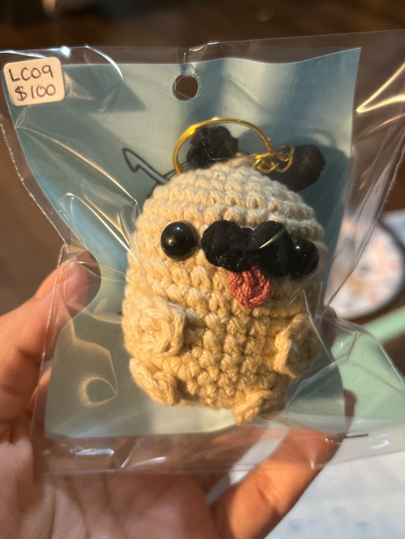 Llavero pug