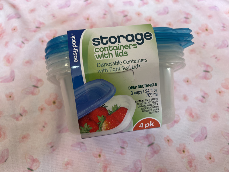 AK storange containers with lids