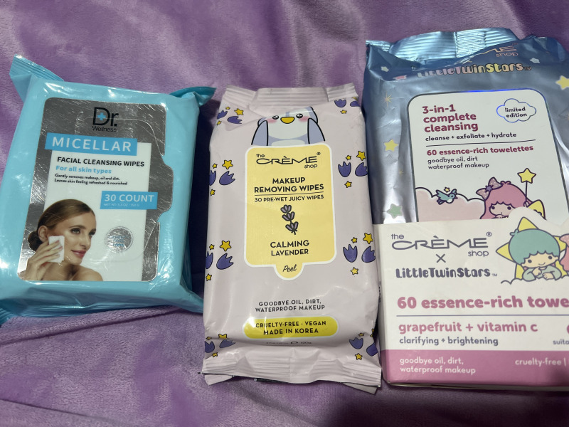 Toallas removedoras de maquillaje makeup removing wipes