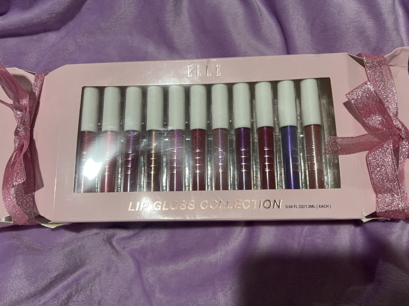 Lip gloss collection elle