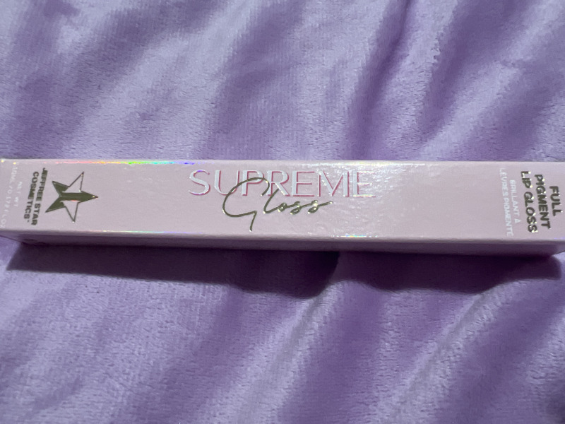 Supreme gloss full pigment lip gloss jeffree star