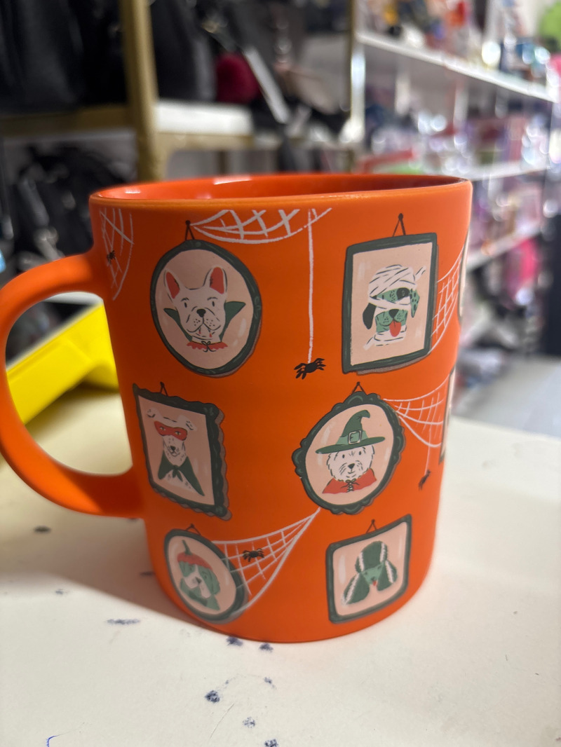 Taza perros Halloween