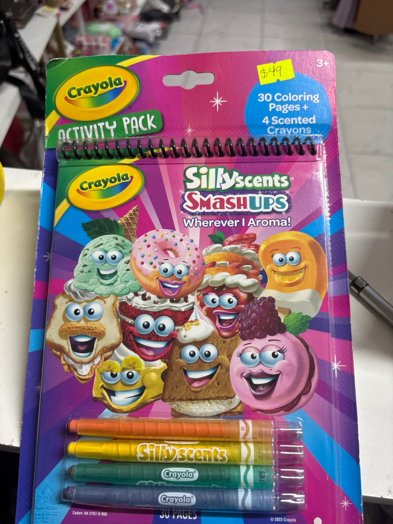 Libro colorear crayola